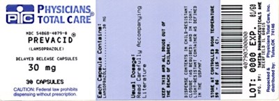 Principal Display Panel (30 mg Capsules)